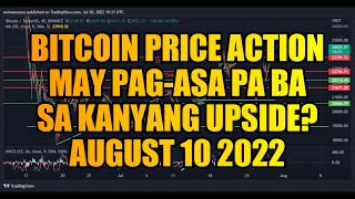 BITCOIN PRICE ACTION AUGUST 10 2022  DOWN SIDE OR UPSIDE BULL OR BEAR RUN  KRYPTOINVESTORPH [upl. by Ullyot]