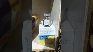 Takim 500 inj uses Taxim 500 mg inj ka istamal taxim injection viralshort shorts trending [upl. by Methuselah]