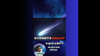 Cometa Halley  O cometa do século do que é feito 🕵️‍♂️ cometahalley [upl. by Glaudia]