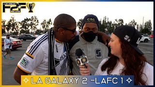 I love destroying these people  LA Galaxy 2  LAFC 1  Fan Reaction [upl. by Urial]