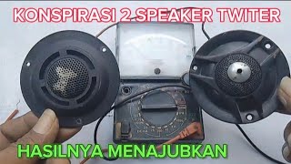 KONSPIRASI 2 SPEAKER TWITER YANG MEMBUAT TAKJUB DENGAN SUARANYA [upl. by Orravan]