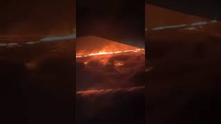 Grindavík Islandia grabaron la erupción del volcán Svartsengi la séptima en el país este año [upl. by Aland693]