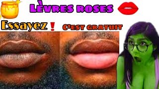 TUTO voici comment avoir des lèvres roses et pulpeuses en 5min  dylan allan [upl. by Materse]