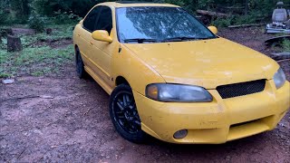 03 Nissan Sentra SER spec V head gasket timing chain and oil pump replacement QR25DE engine 25L [upl. by Fowkes696]