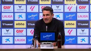 Rueda de prensa SD Eibar vs Real Zaragoza [upl. by Boonie]