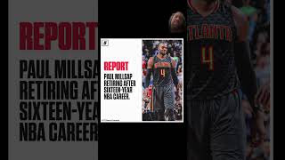 PAUL MILLSAP RETIRING AFTER SIXTEENYEAR NBA GAREER atlantahawks nbaplayer [upl. by Bartholomew]