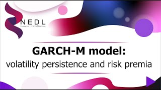 GARCH in mean GARCHM model volatility persistence and risk premia Excel [upl. by Kered]