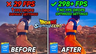 🔧How To Boost FPS FIX Lag And FPS Drops In DRAGON BALL Sparking ZERO📈✅ Unlock FPS  Best Settings [upl. by Curtice]