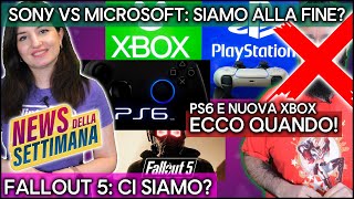 SONY VUOLE DISTRUGGERE MICROSOFT e viceversa  PS6 e NUOVA XBOX QUANDO  FALLOUT 5 PRESTO NEWS [upl. by Zadack]