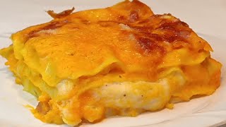 LASAGNA AL FORNO ZUCCA E PROVOLA AFFUMICATA ti scalda il cuore [upl. by Anelram]