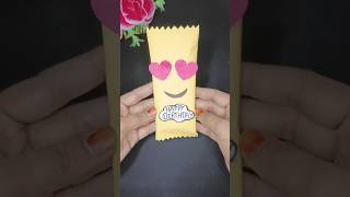 How to make chocolate packing For kids birthday gifts ideas 🎁😱 shorts ytshort diy misssabbo [upl. by Anam153]