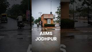 AIIMS Jodhpur Residential area during winter rains😍 shorts aiims status [upl. by Correy]