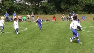 U8 Soccer Game 09222013  Rovers vs Hawks [upl. by Assirol658]