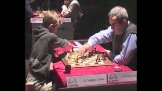 Magnus Carlsen Vs Kasparov [upl. by Silrac]