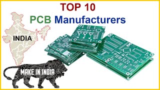 Top 10 PCB Manufacturers in India  Best Printed Circuit Board Manufacturing Companies [upl. by Mitman]