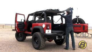 Bestop How to get the most from your soft top Jeep Wrangler 2 door [upl. by Nil]