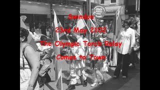 Olympic Torch Relay 2012 part 2 Swindon Town Centre [upl. by Aruasi854]