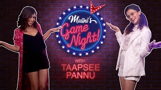 Malinis Game Night Episode 3  Tapsee Pannu  Badla  MissMalini [upl. by Arayc]