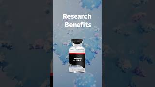 Research Benefits of Thymosin Alpha1 peptides fitness mens science ThymosinAlpha1 research [upl. by Seebeck]