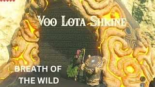 VOO LOTA SHRINE RECITAL AT WARBLERS NESTTHE LEGEND OF ZELDA  BREATH OF THE WILD [upl. by Weed]