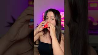 TESTING AT HOME LIP INJECTIONS viralvideo shorts lipstick diy funny comedyvideos [upl. by Hadria963]