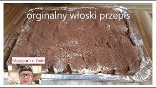 Tiramisu na 8 osób przepis prosto z Włoch [upl. by Mcclees]