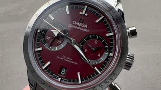 2022 Omega Speedmaster 57 Chronograph 33210415111001 Omega Watch Review [upl. by Constant321]