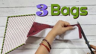 3 Quick and Simple Sling bags Daily Use Bags You Can Make in Minutes [upl. by Namqul]