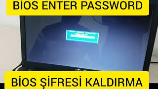 Bios Enter Password  Bios şifresi nasıl kaldırılır [upl. by Ymmor]