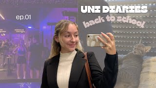 UNI DIARIES EP01  MA SEMAINE DE RENTRÉE [upl. by Asirral295]