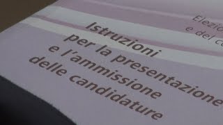 Presentate le liste per le amministrative dell8 e 9 giugno [upl. by Monsour]