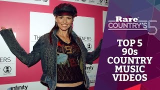 Top 5 90s Country Music Videos  Rare Countrys 5 [upl. by Ringler814]