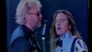 THE CROSS Roger Taylor  Queen  POWER TO LOVE 2 x Italia 1 Azzurro april 1990 [upl. by Kaczer]