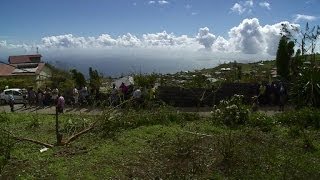 Vers létat de catastrophe naturelle à La Réunion [upl. by Dorothea]