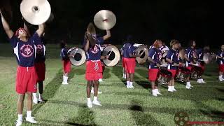 McDonogh 35 Drum Section vs Abramson Sci Academy Drum Section After Halftime Battle 2024 [upl. by Annetta]