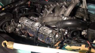 Part4 Volvo S70 24T cylinder head installation [upl. by Nomyaw]