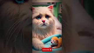 Can Kitten Become an F1 News Championcatsoftiktok cat cute ai aiart poorcat catlover shorts [upl. by Agnot]