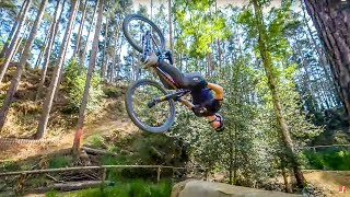 BACK RIDING MTB DIRT JUMPS WITH BEN AND JAMIE [upl. by Katrine]