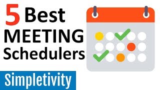 5 Best Meeting Scheduler Apps Calendar Assistant Tools [upl. by Nibur]