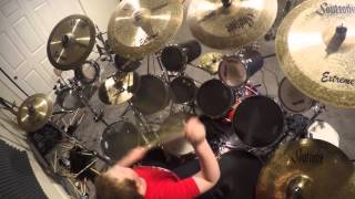 Gojira  Stranded New song Drum cover 11yr old Riley Steelface [upl. by Mita]