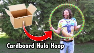 How To Make A Hula Hoop From Cardboard Boxes At No To Little Cost [upl. by Relyat]