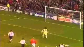 eric cantona sÃ¼per gol ve sevinciwmv [upl. by Olyhs]