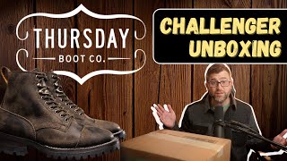 Unboxing the Challenger Boot from Thursdayboots with onfeet footage  Stone Rambler C F Stead [upl. by Llyrehc]