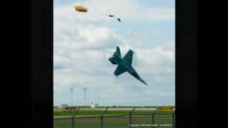 CF18 Crash at Lethbridge County Airport [upl. by Damian]