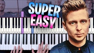 One Republic  Apologize  Piano Tutorial For Complete Beginners [upl. by Emelda]