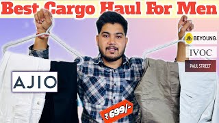 5 Best Cargo Pants For Men Under ₹1000👖Ajio Cargo Pant HaulCargo Pants Haul Review Under ₹1000 [upl. by Bernice]