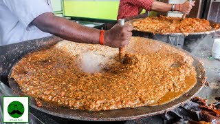 Best Pav Bhaji in Mumbai  Indian Street Food Series [upl. by Wordoow]