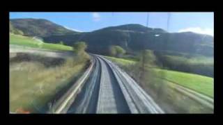 Bergensbanen Train Bergen to Oslo Norway Edit 1 of 2 [upl. by Olmsted920]