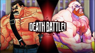 Haggar VS Zangief Final Fight VS Street Fighter  DEATH BATTLE [upl. by Nomzzaj228]