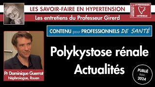 Polykystose rénale  actualités hypertension nephrology cardiologie live [upl. by June]